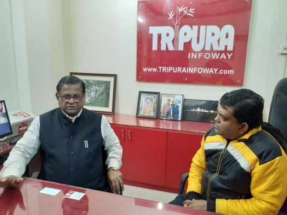 Senior Communist leader Pabitra Kar lashes out BJP Govt for its brutality against media houses in Tripura